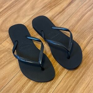 Havaianas Women’s Slim Flip Flop - Black